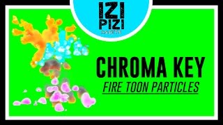 Fire Toon Particles - Chroma Key