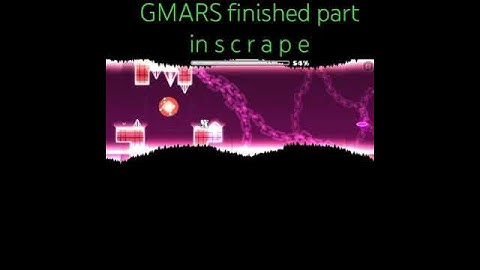 GMARS’s finished part in s c r a p e #geometrydash #gdlevels #gd #geomtrydash #shorts #games #collab
