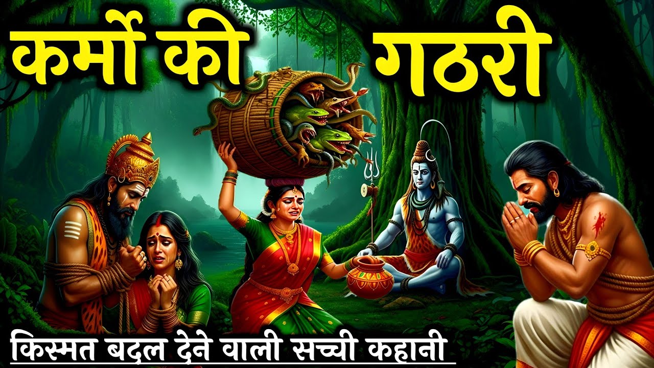रानी के पापों की सच्ची कहानी | mahadev Krishna motivation Stories | hindi kahani | pouranik Katha 