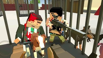 BLOCKAPOLYPSE Zombie Shooter: Kowalski is the Hero of the Island | Kill record Zombie Boss