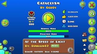 Cataclysm by Ggboy 100% - 3 coins - Geometry Dash