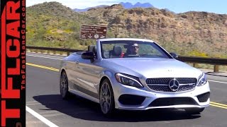 2017 Mercedes AMG C43 Cabriolet: Two Turbos, AWD, and Open Sky Review