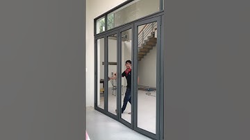 Cửa nhôm xingfa xếp trượt 5 cánh