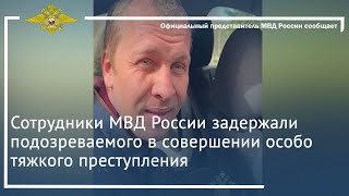 Ирина Волк: Сотрудники Мвд России Задержали Подозреваемого В Совершении Особо Тяжкого Преступления