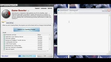 Game booster tutorial
