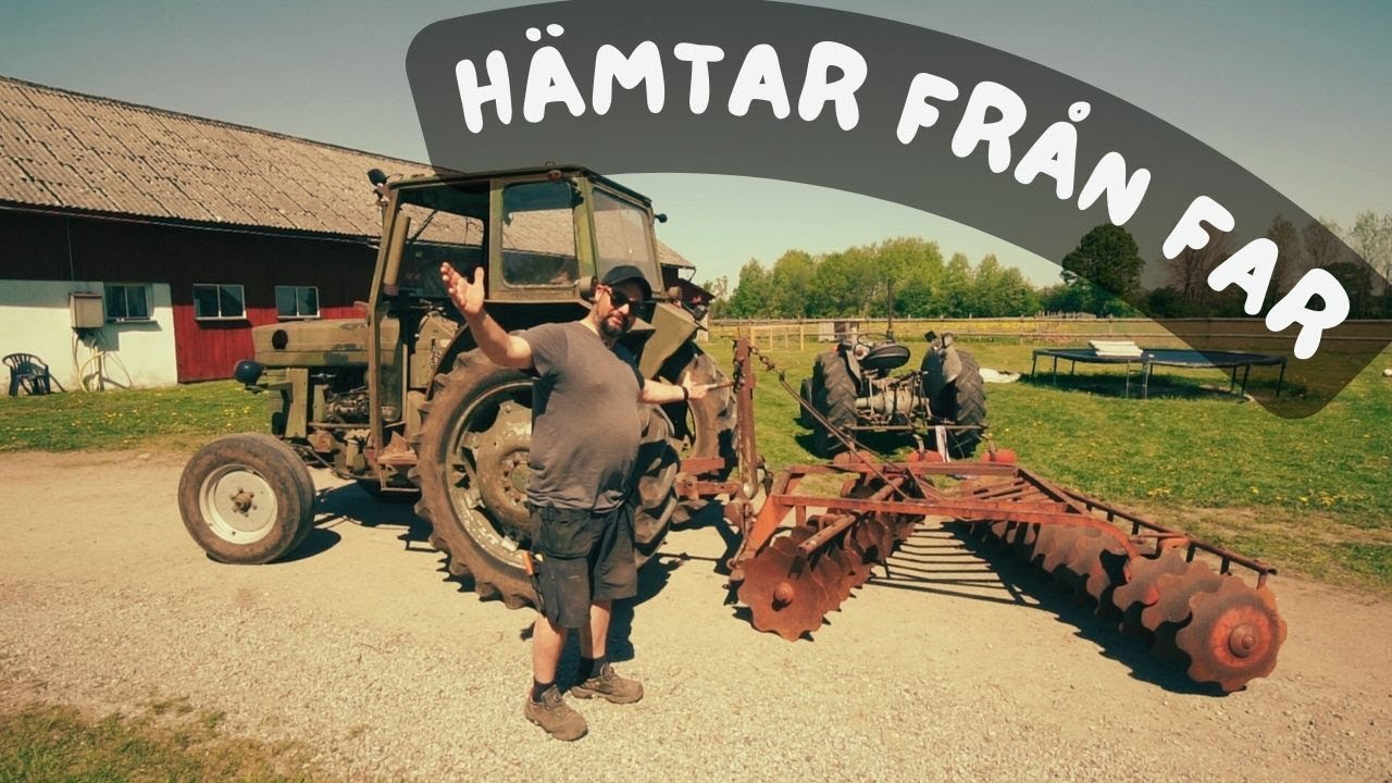 Tallriksharvar inför land.