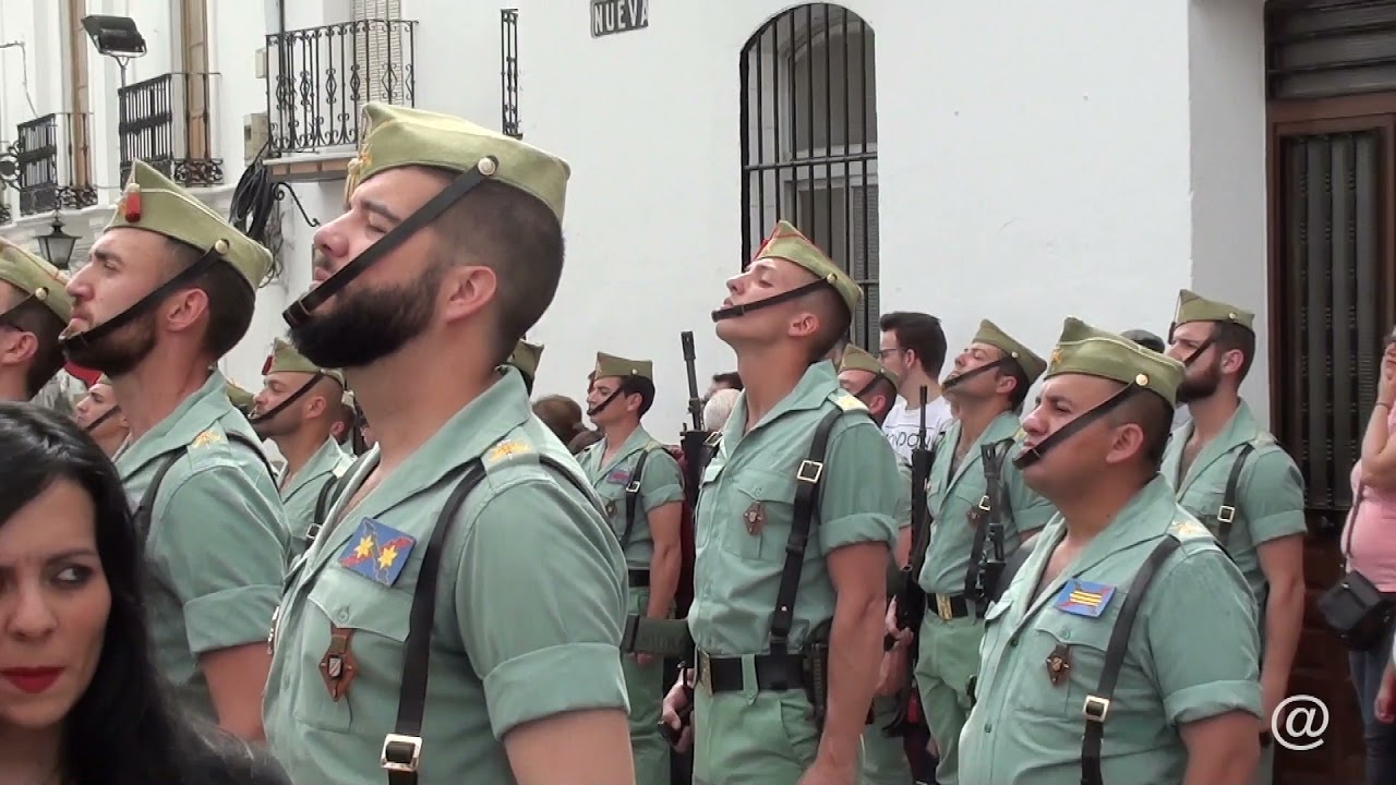 Desfile de la Legión en Alhaurín el Grande