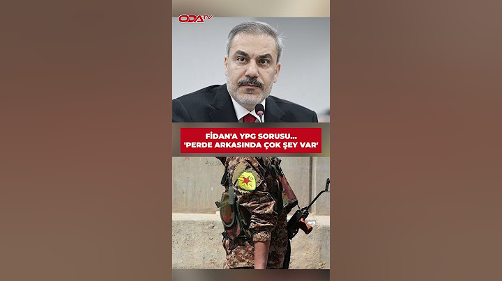 Suriye PKK'sının tasfiyesi Dışişleri Bakanı Hakan Fidan'a soruldu...