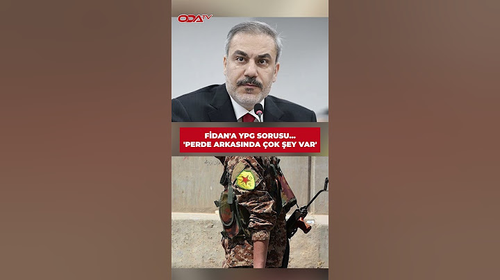 Suriye PKK'sının tasfiyesi Dışişleri Bakanı Hakan Fidan'a soruldu...