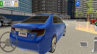 Multi Level Car Parking Drive Shopping Mall: Toyota Camry| Live Android Gameplay screenshot 2