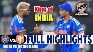 Download Lagu India Vs Netherlands Full Highlights Icc T20 world Cup Match 2026 | Ind Vs Ned Highlights MP3