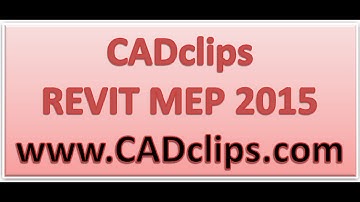 REVIT - HVAC 01 INTRO - CADclips