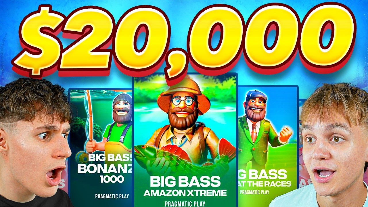 $20,000 VS OUR FAVORITE BIG BASSES (HUGE WINS)