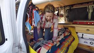 VANLIFE Van Tour of Mr. T  Chevy Express 2500 (Full Tour)