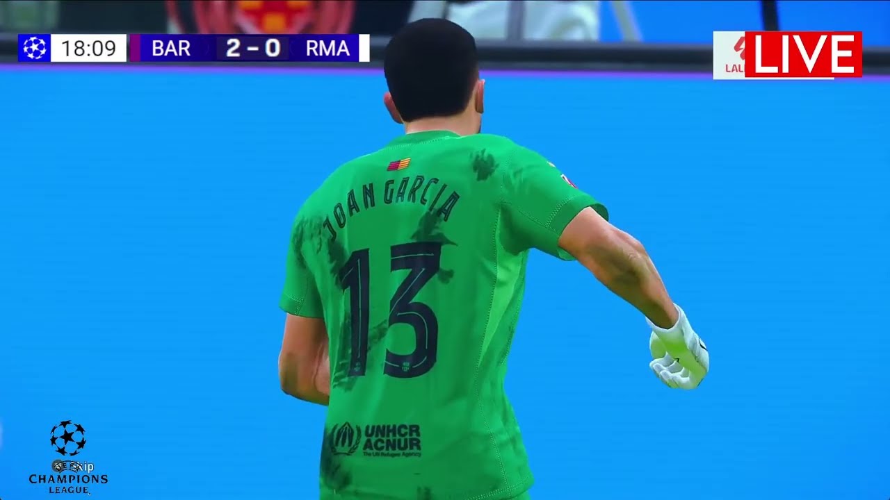 🔴LIVE : BARCELONA VS REAL MADRID | LALIGA 2026 | MATCH SIMULATION GAMEPLAY LIVE