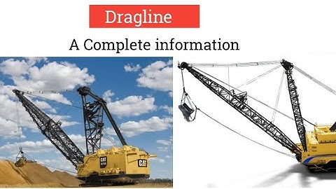 Dragline Machine || Opencast Machinery || Important Question || Complete information | Mining Mantra