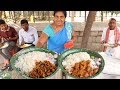 Aunty Meals Hyderabad | Delicious Roadside Meals | Indian street food | Telugu Adda