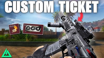 Solo 1v3 Custom Ticket Short Barrel K416 | Delta Force 