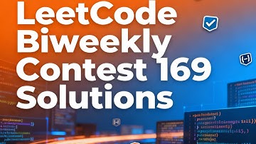 LeetCode Biweekly Contest 169 || LeetCode Solutions🔥#coding #codingchallenge