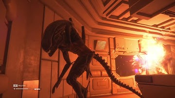 Alien: Isolation (PS4 Pro) Walkthrough Gameplay #26 Ending [FullHD]