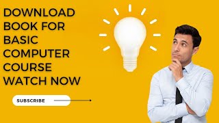 Computer Course PDF (CCC)  | Download Books For Free |