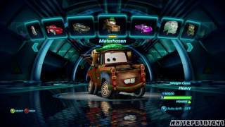 Nearly All Cars In Cars 2 The Video Game Including Dlc Whitepotatoyt