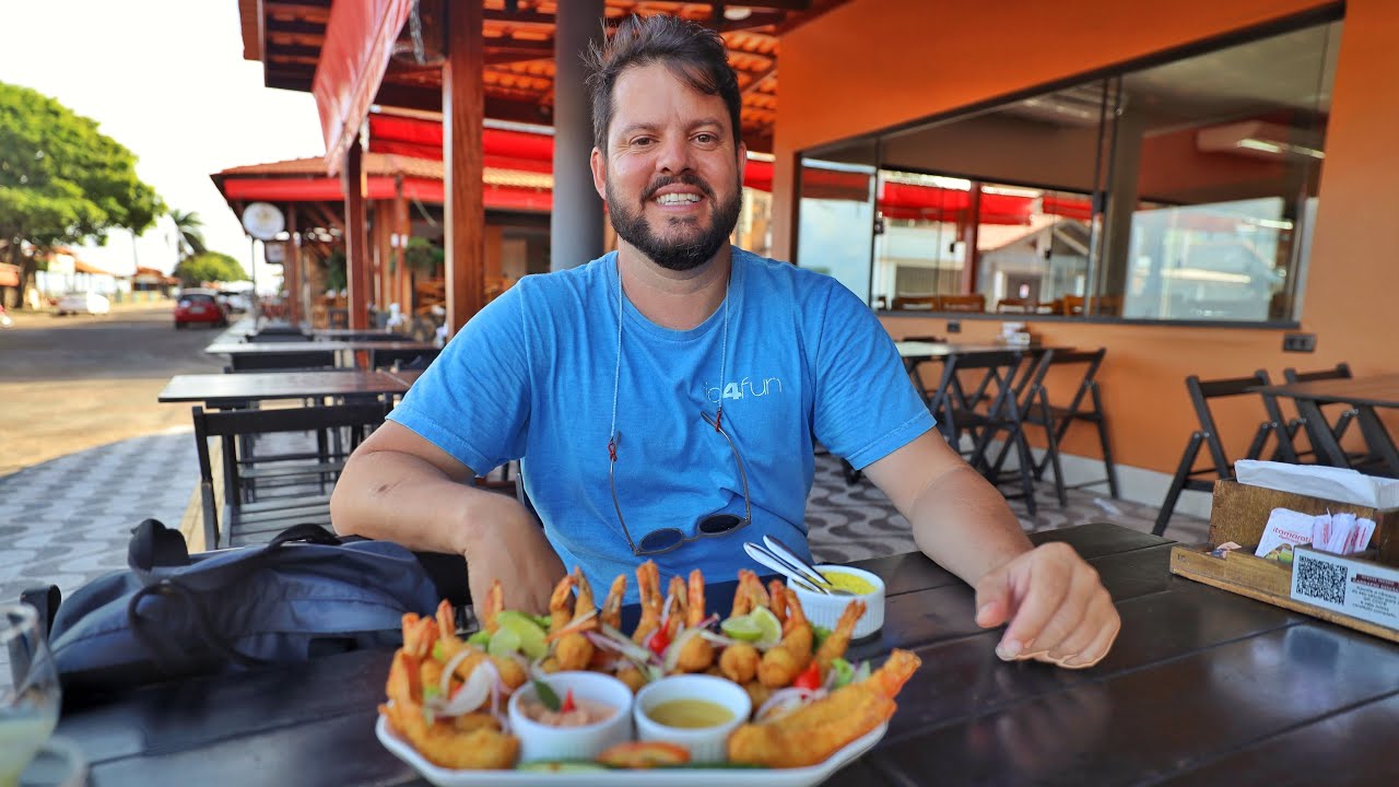 FABULOSO! Camarão no bafo 🦐 + COMIDAS da Cidade do Meio do Mundo 🌍 MACAPÁ- Amapá | RIO4FUN