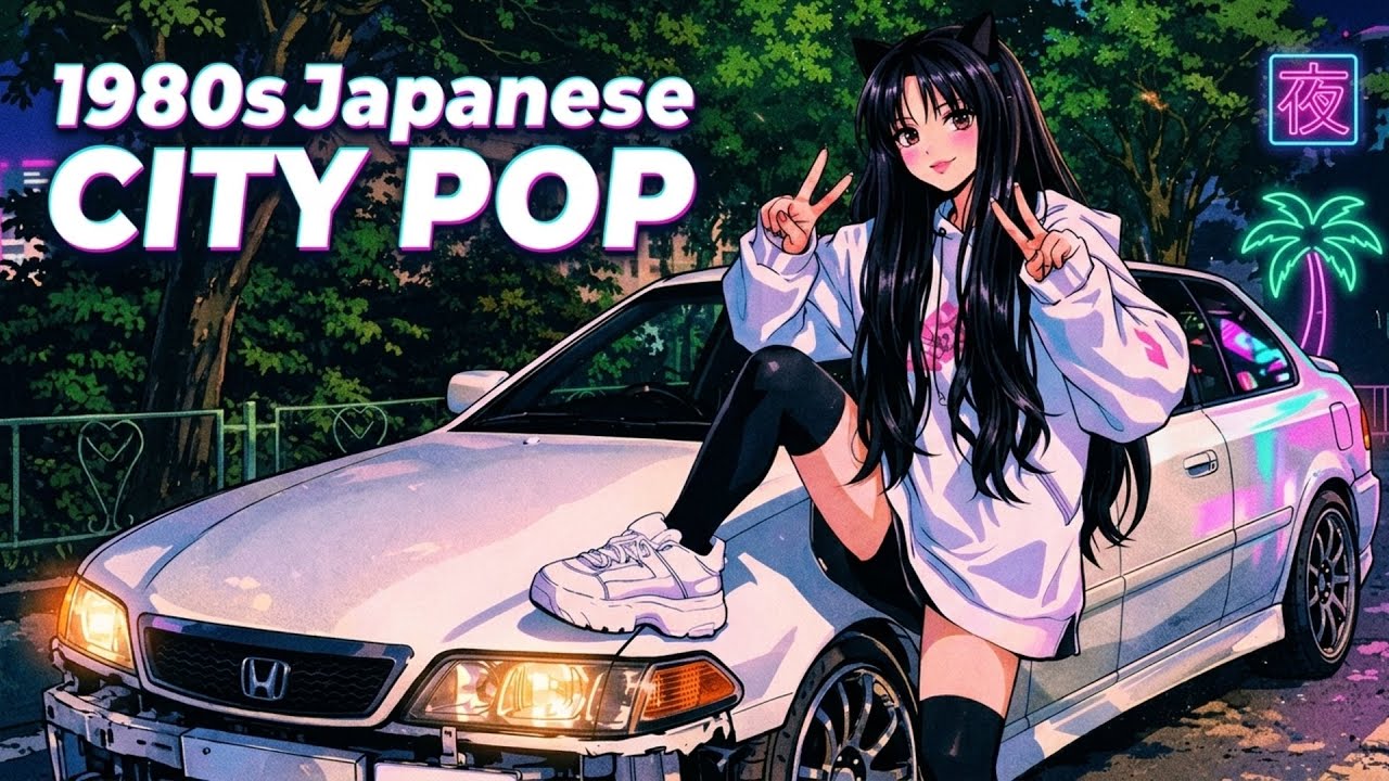 80s Japanese City Pop】Midnight Tokyo Groove, 真夜中のドライブ