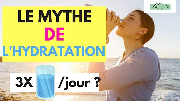 Comment se désaltérer sans eau ?