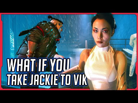 Cyberpunk: What Happens if You Take Jackie's Body to Vik after the Prologue — Cyberpunk 2077