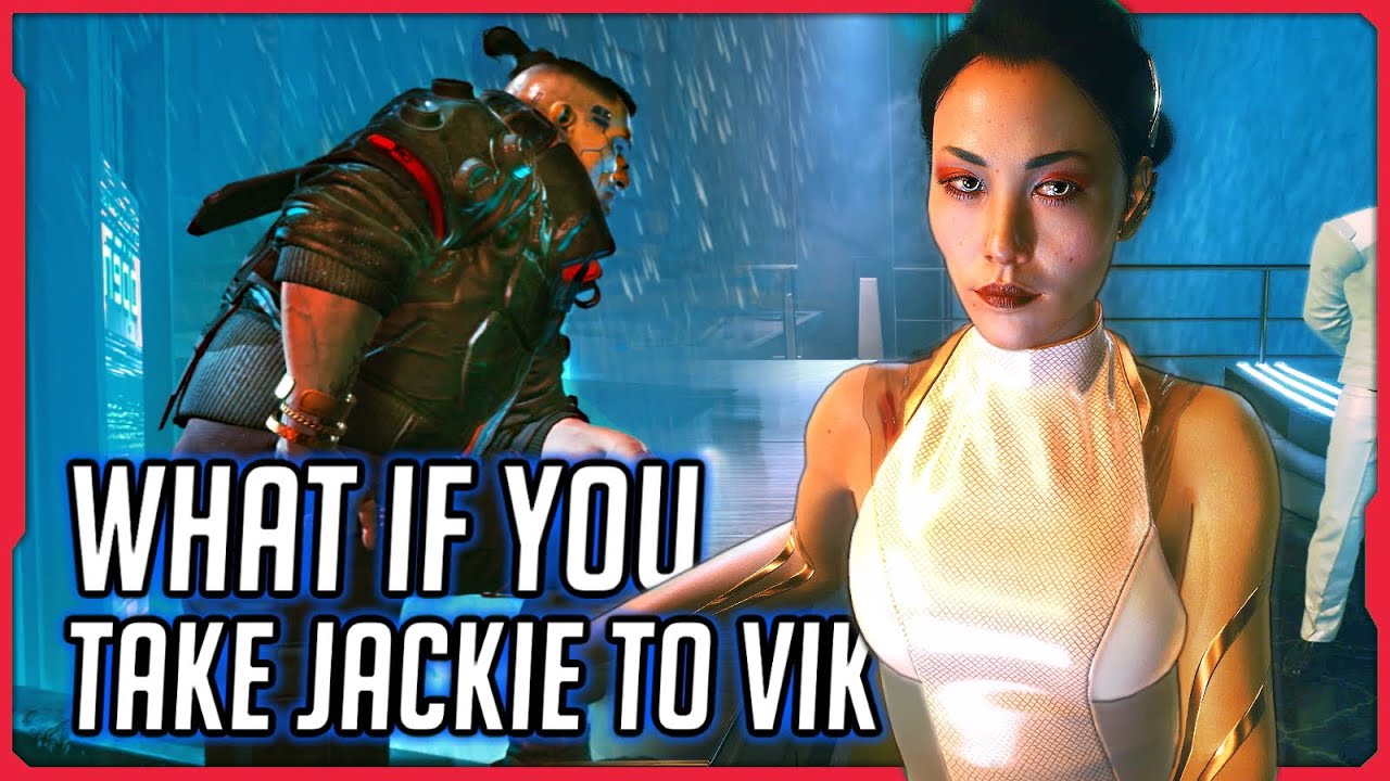 Cyberpunk: What Happens if You Take Jackie's Body to Vik after the Prologue — Cyberpunk 2077