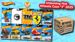 Unboxing 2025 Hot Wheels J Case. Ferrari is Back