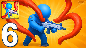 Alien Defence Save Area51 - Gameplay Walkthrough Part 6 - Alien Base Raid (iOS, Android)