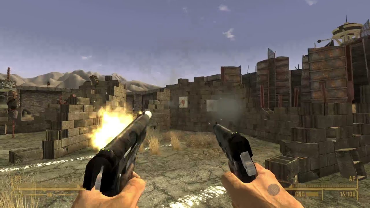 Akimbo 9Mm Pistol At Fallout New Vegas - Mods And Community