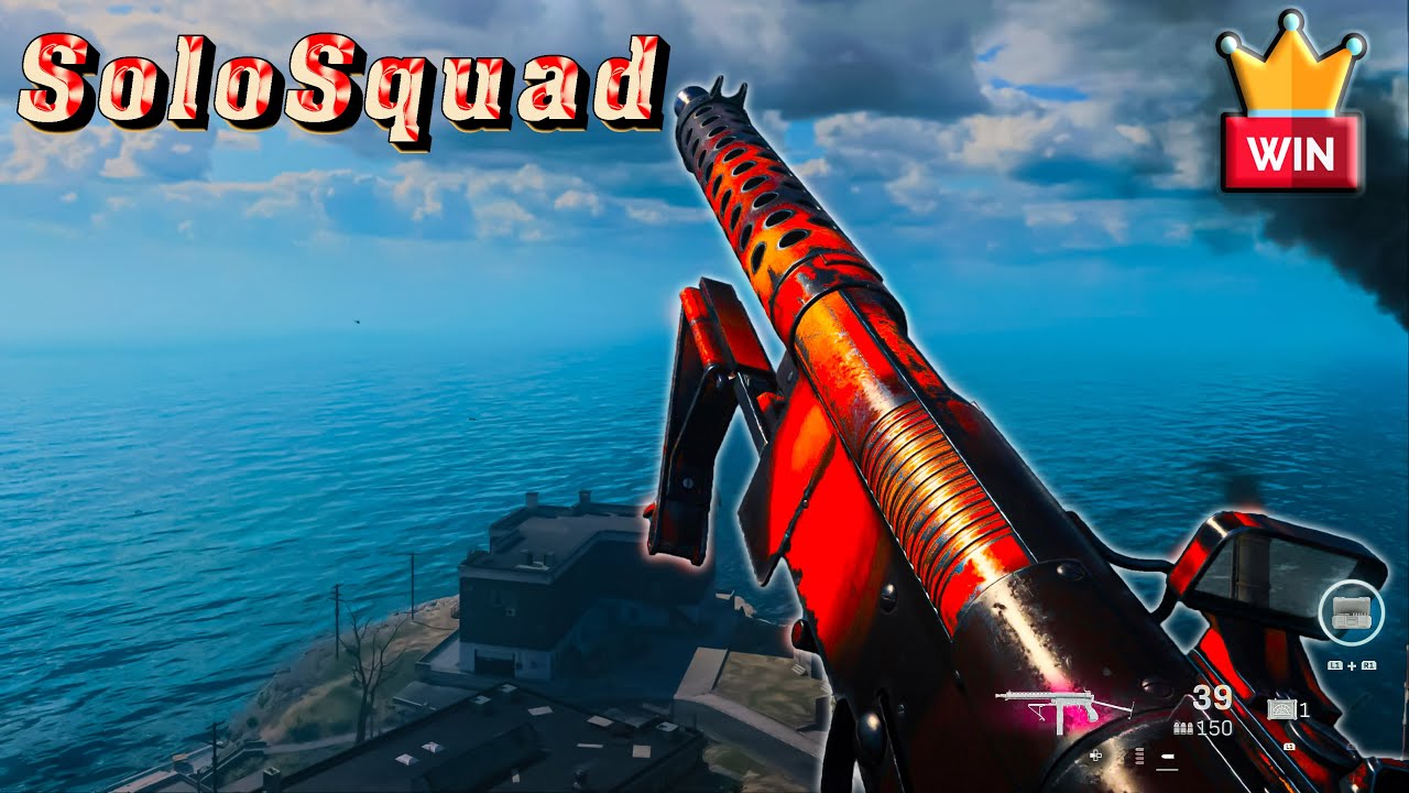 Solo Squad Win Call of Duty: Warzone rebirth island iron Trials Gameplay WeLGun