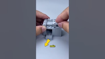 Tôi đã tạo ra máy bán hàng tự động bằng lego #lego