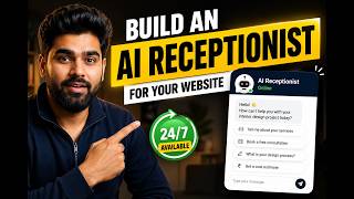 Build an AI Receptionist for Your Interior Design Website (No Coding)