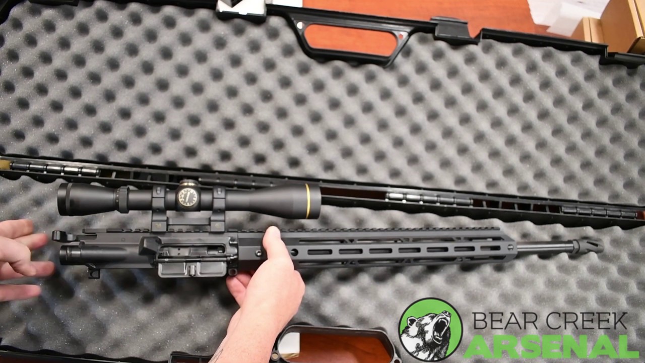 Range time with Bear Creek Arsenals' 20" 5.56 Upper Assembly YouTube