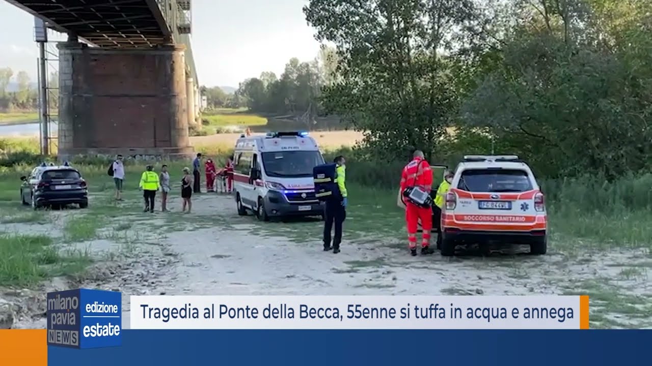 Tragedia al Ponte della Becca, 55enne si tuffa in acqua e annega: il corpo trovato dopo due ore