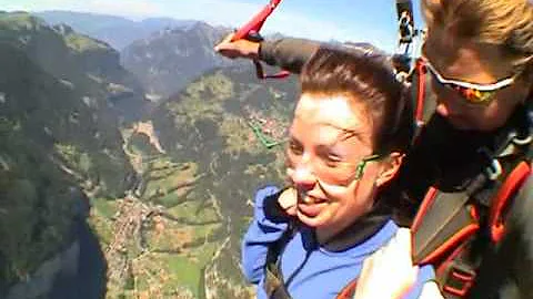 Caroline Anderson Skydiving Interlaken