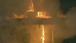 Can Steel Extinguish A 4,000°F Thermite Flame? | Street Science