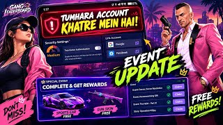 Gangster Mirage City New Event Guide | Google Sign In Problem | Gang Leaderboard 