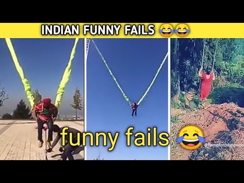 INDIAN FUNNY FAILS 2020 | MANS CUTTING PALM TREE