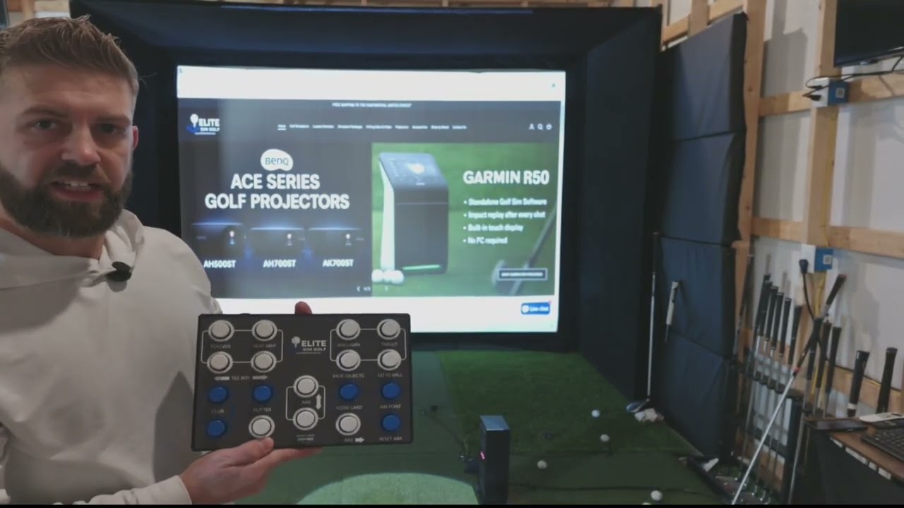Elite Sim Golf GSPro Controllers by Club Keyboard Review