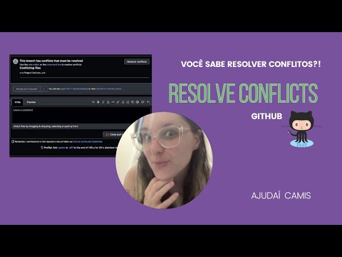 Como resolver conflito dentro do github