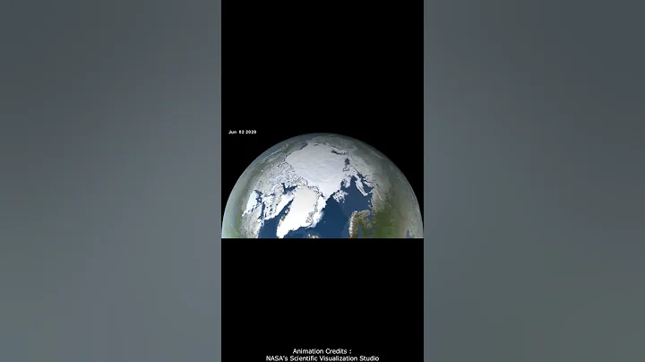 Melting Arctic Ice 2020