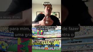 BRASIL TEM OBRIGAÇÃO DE JOGAR BEM CONTRA O HAITI! MASSACRANDO E SE IMPONDO, DIZ CASAGRANDE