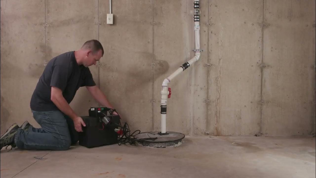 How to Install PumpSpy's WiFi Battery Backup YouTube