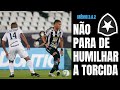 Rebaixado, goleado, humilhado, Botafogo castiga a torcida, se apequena e faz a sua pior campanha