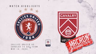 Callies United Men's vs Cavalry FC u21 - League1 Alberta - Match Highlights